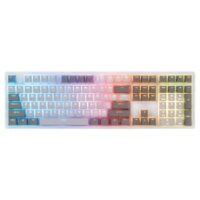 COX 콕스 엠프리스 RGB PBT 완전방수 무접점 키보드 50g, 일반형, 엠프리스 화이트, COX EMPRESS PBT RGB