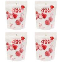 산마을 동결건조 리얼칩 딸기, 13g, 4개