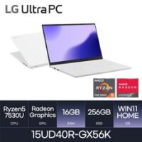 [당일출고] LG전자 2023 울트라PC 15UD40R-GX56K *사은품증정*, WIN11 Home, 16GB, 256GB, 라이젠5, W