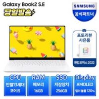 삼성전자 갤럭시북2 프로 S.E NT950XFT-A51A 13세대, Linux, 실버, 16GB, 256GB, 코어i5