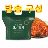 피코크 조선호텔 포기김치 4kg, 1개, 상세페이지 참조