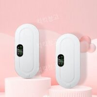 소프디벨트 복부찜질기 배 허리찜질 자궁 다용도 온열 찜질기 허리 찜질팩, 한 사이즈, 1800mAh A  화이트