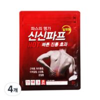 신신제약 신신파프 HOT 파스, 5개입, 4개