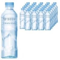 동원샘물 무라벨 생수, 500ml, 40개