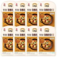 CJ 다담 정통된장찌개 양념 140g*8개, 140g, 8개