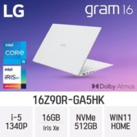 LG전자 2023 그램16 16Z90R-GA5HK, WIN11 Home, 16GB, 512GB, 코어i5, 화이트