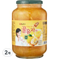 담터 꿀유자차, 2kg, 1개입, 2개