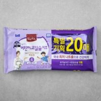 매일유업 상하치즈 유기농 어린이고칼슘치즈 20매입, 360g, 1개