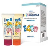 제니튼고불소 추천 상품 제니튼 닥터제니 1450 고불소 주니어치약 사과자두향 60g + 오렌지향 60g 세트, 120g, 1세트 외 BEST8