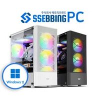 쌔빙PC 윈도우포함 I5-13400F RTX3060 TI 인텔 12세대 13세대 RGB쿨러 고사양 조립식 컴퓨터 조립PC 배그 발로란트 게이밍본체, 기본형, G25 (I5-10400F+GTX1650)