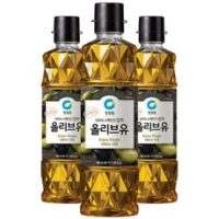 청정원 엑스트라버진 올리브유, 900ml, 3개