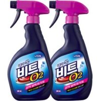 비트 비트 오투 폼 스프레이 강력 얼룩 제거제, 2개, 500ml