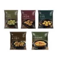 사옹원 실속 제수세트(명절음식) 오미산적 동태전 깻잎전 고기완자 녹두빈대떡, 400g, 5개