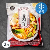 올반 정통 삼선 해물누룽지탕 (냉동), 2개, 500g