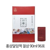 정관장 홍삼달임액 6년근 홍삼 절삼 90ml 48포(총 용량4320ml), 48포