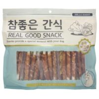 참좋은간식 헬로도기 강아지 간식 600g, 우유치킨껌, 1개