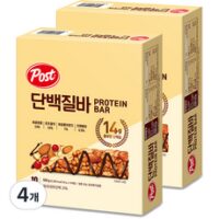 포스트 단백질바, 4개, 500g