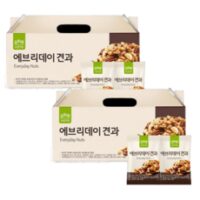 오하루 자연가득 에브리데이 견과 25봉 1박스, 500g, 2개